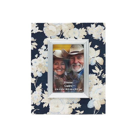 4" x 6" Floral Tabletop Photo Frame by Ashland®